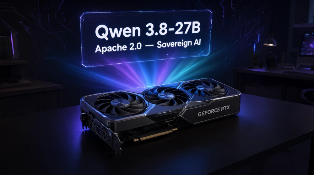 Qwen 3.8-27B: la IA de frontera que corre en tu GPU y supera a Claude Opus 4.6 Max